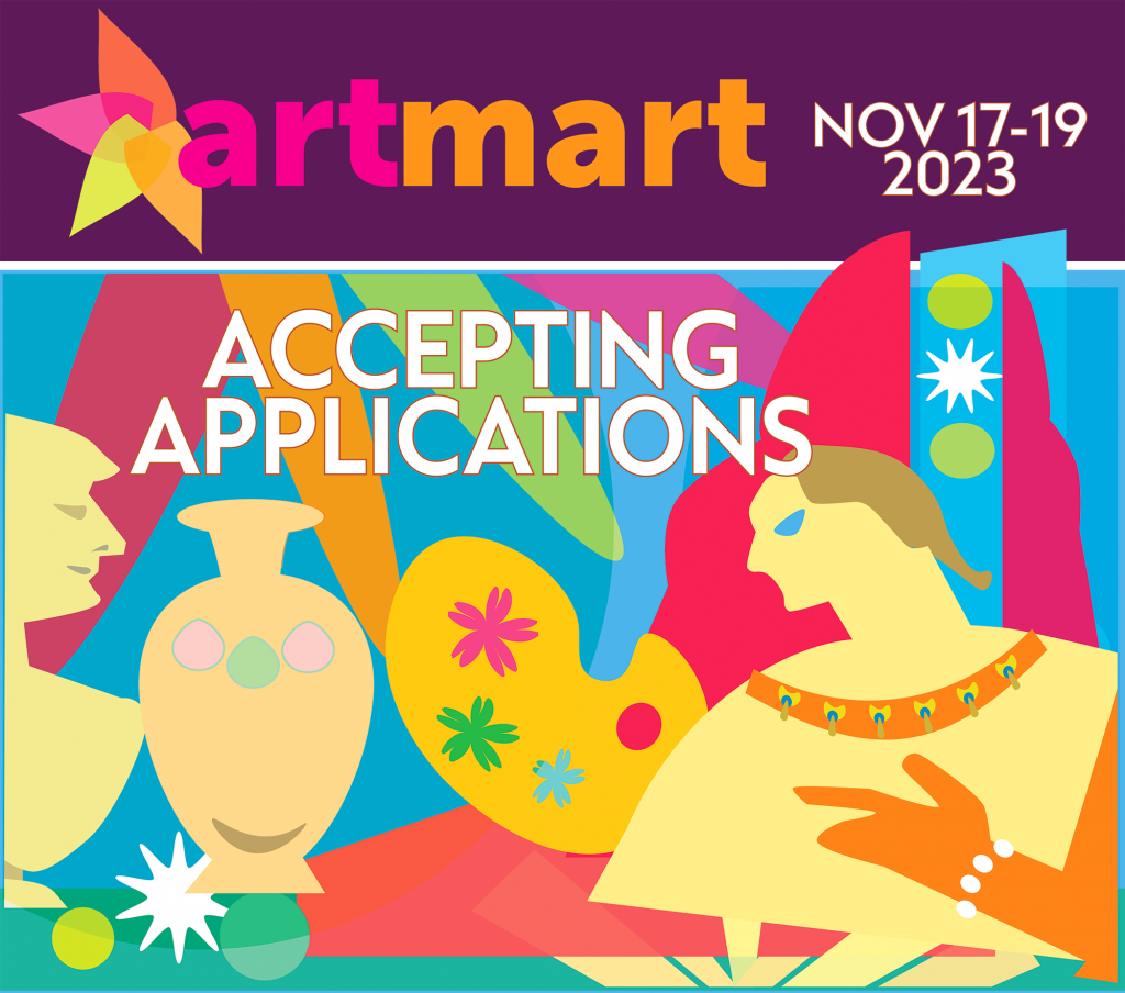 2023 Art Mart Applications Bath House Cultural Center