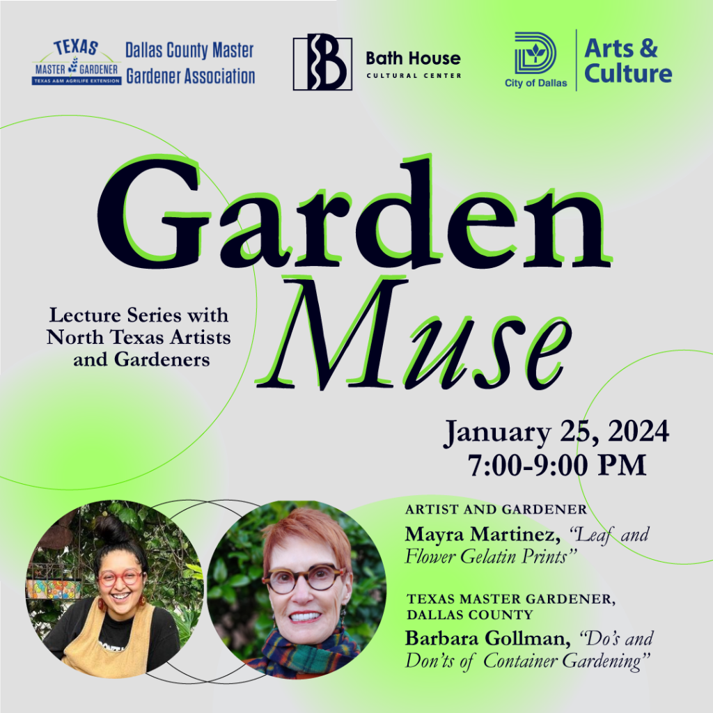 Lecture and Activity Garden Muse Bath House Cultural Center