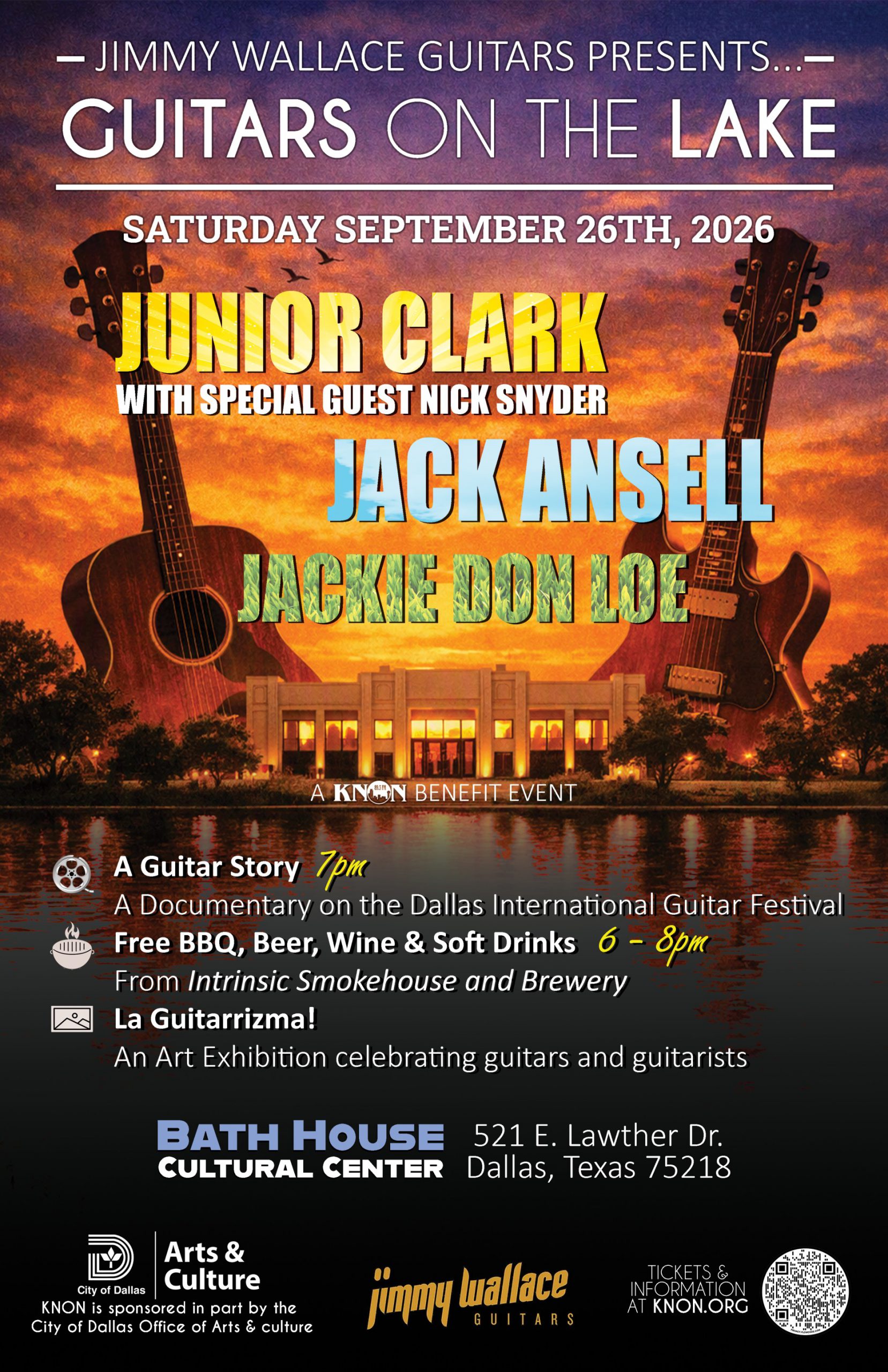 KNON – Jimmy Wallace Presents Guitars on the Lake